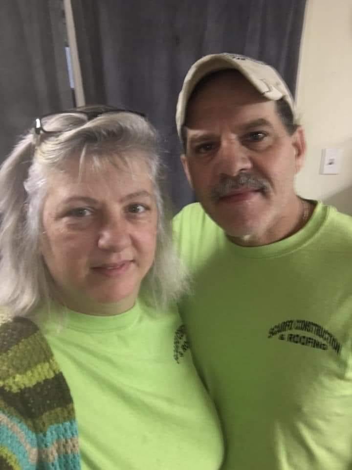 Keitha and Joe Scarfo, longtime roofing and construction business owners